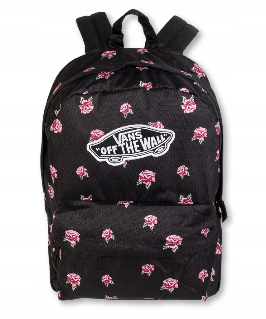 black rose vans backpack