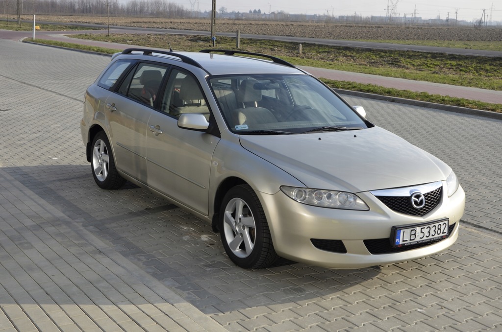 Mazda 6 GY, 2.0 benzyna, BOSE, 2004r Polski salon