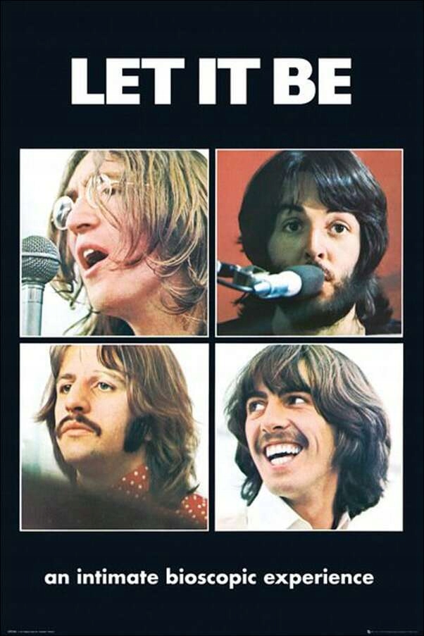 The Beatles Let it Be - plakat 61x91,5 cm