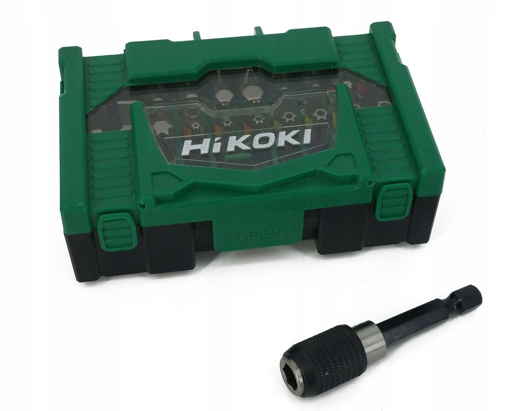 Zestaw bitów z adapterem BOX HIKOKI, 40030019