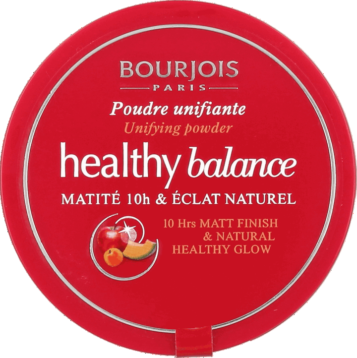 BOURJOIS HEALTHY BALANCE PUDER MAT 53 Light Beige