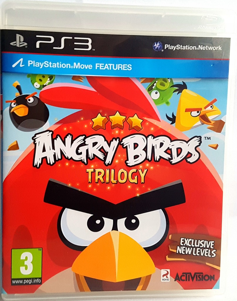 Купить * ANGRY BIRDS TRILOGY PS3 * КАК НОВАЯ! ДЛЯ ДЕТЕЙ: отзывы, фото и ...