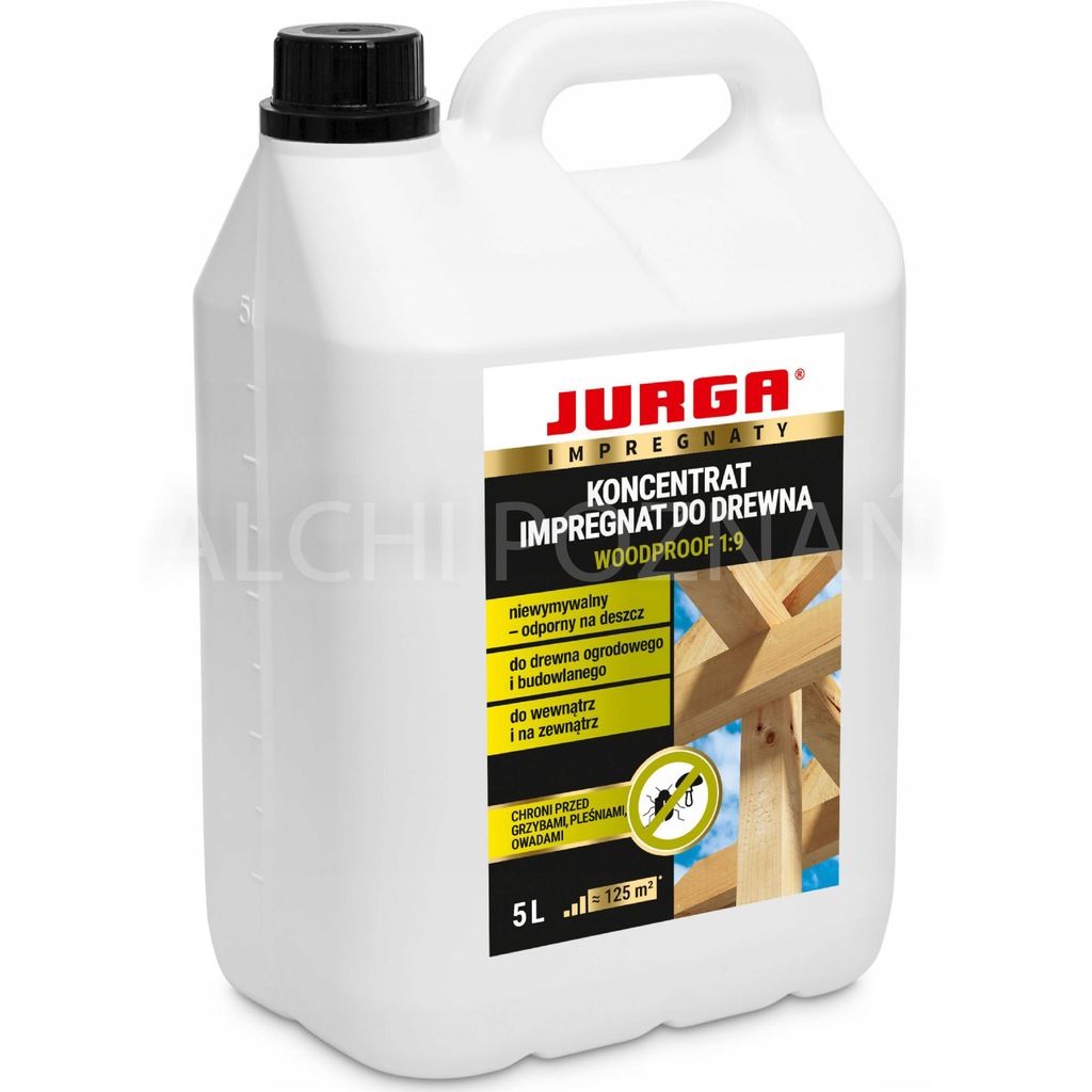 Impregnat BIOBÓJCZY do drewna WIEŹBY Jurga 125m2