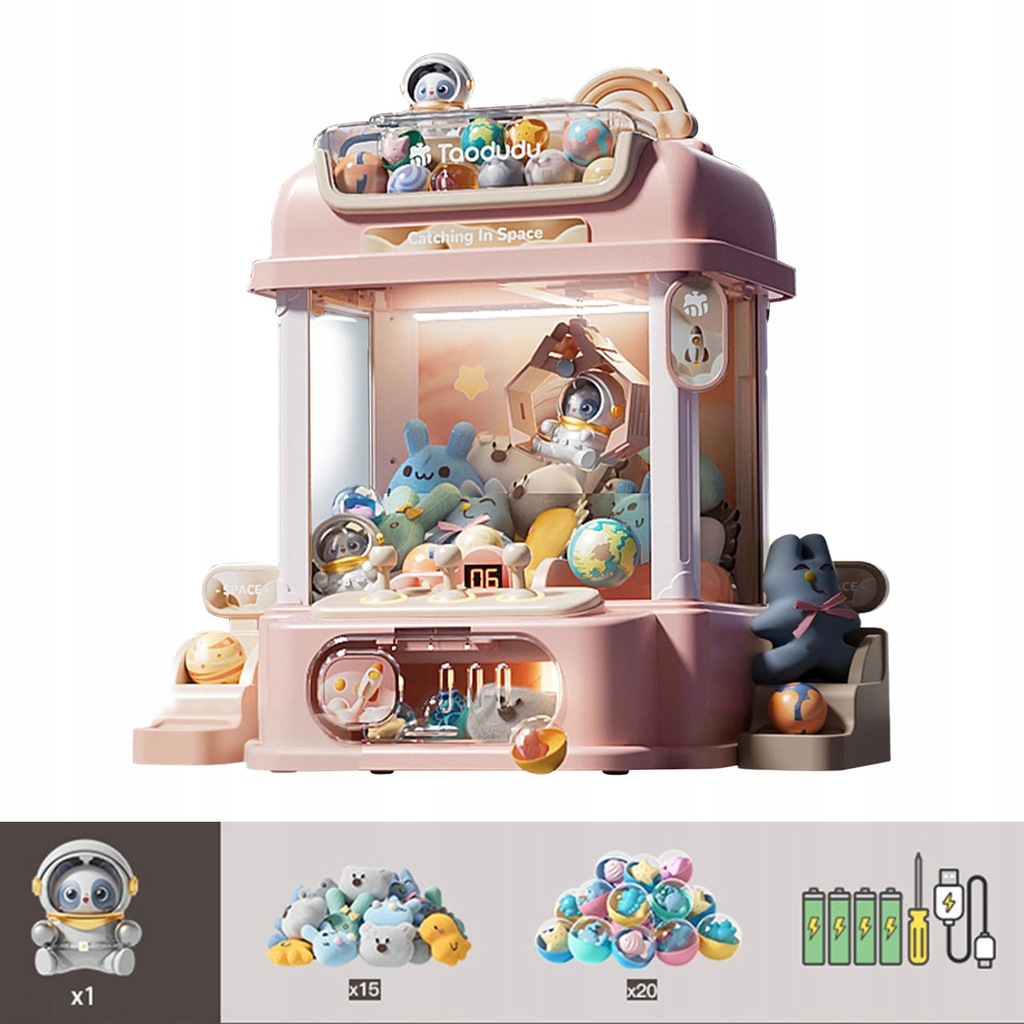 Mini Vending Toy Machine Claw Machine Arcade Game for Children style D