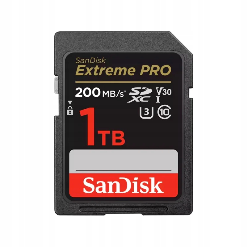 SANDISK EXTREME PRO SDXC 1TB 200/140 MB/s A2