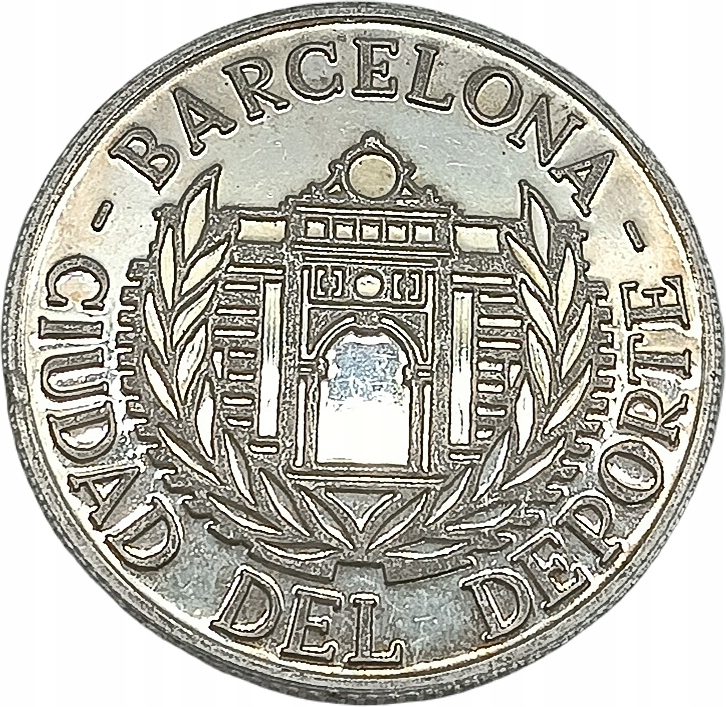 Srebrny medal Barcelona Ciudad del Deporte, 1992