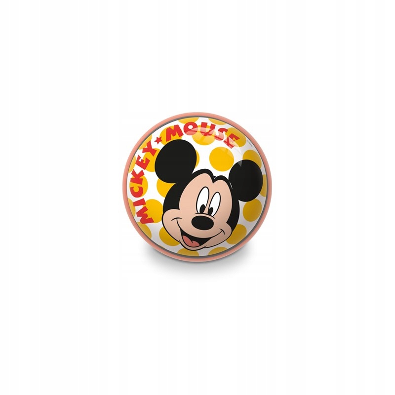 ND38_1054220 Mickey Mouse - Piłka gumowa 140 mm
