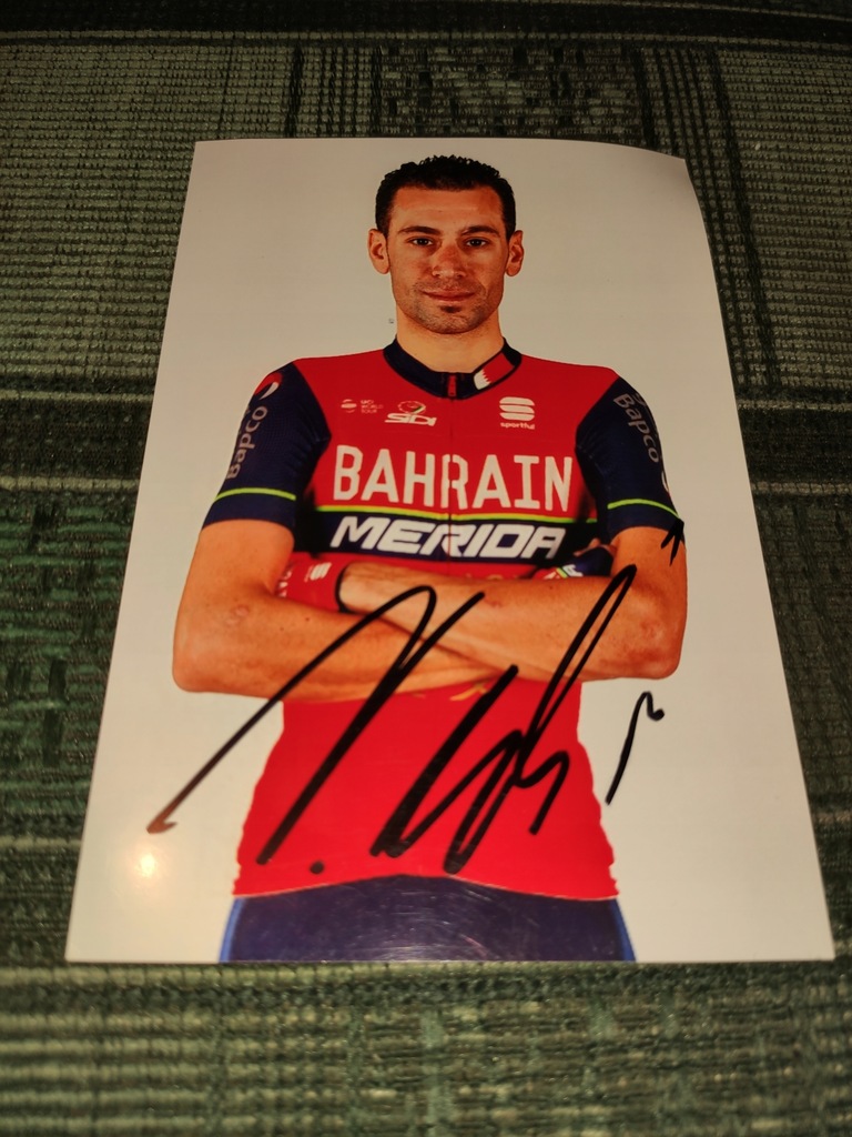 VINCENZO NIBALI! Zdjęcie z autografem!