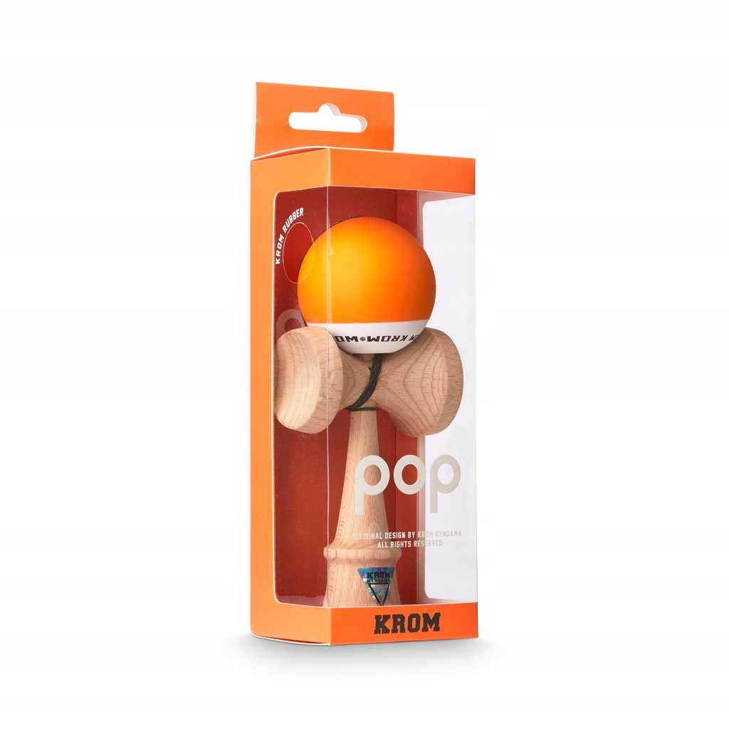 Kendama Krom POP Pomarańczowy