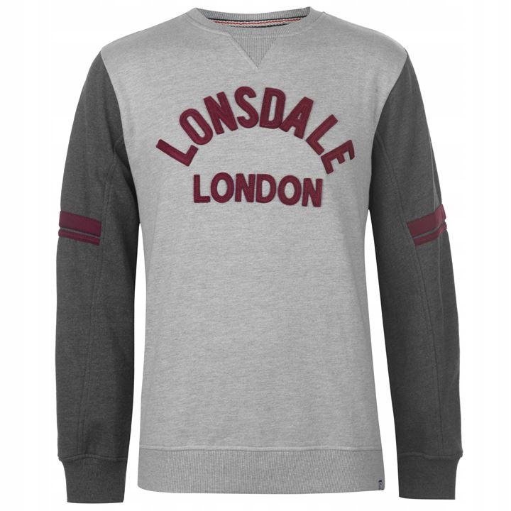 LONSDALE markowa modna ciepła bluza roz. L