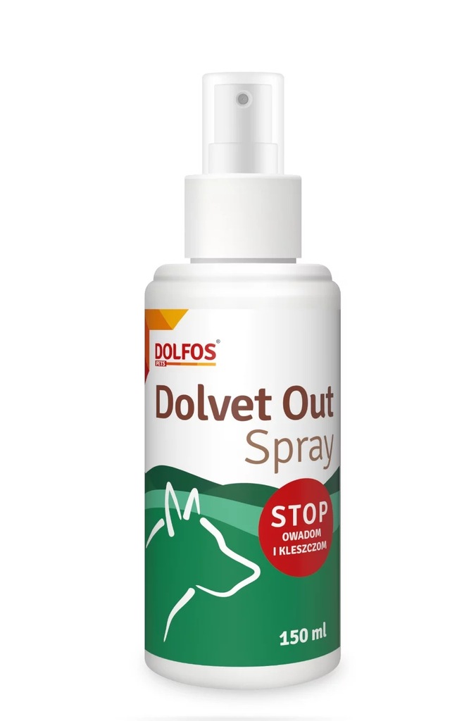 DOLFOS Dolvet Out Spray dla psa 150 ml