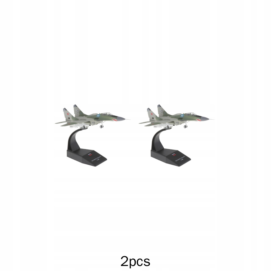 2 sztukę 1/100 myśliwca MIG-29 Odlany Myśliwiec