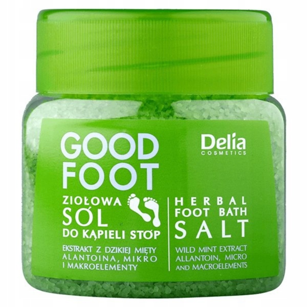 Delia Good Foot ziołowa sól do kąpieli stóp 570 g