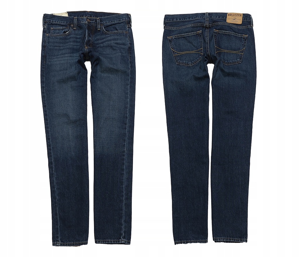 HOLLISTER _ SPODNIE _ W31 L32 _ JEANS _ MODA 2021