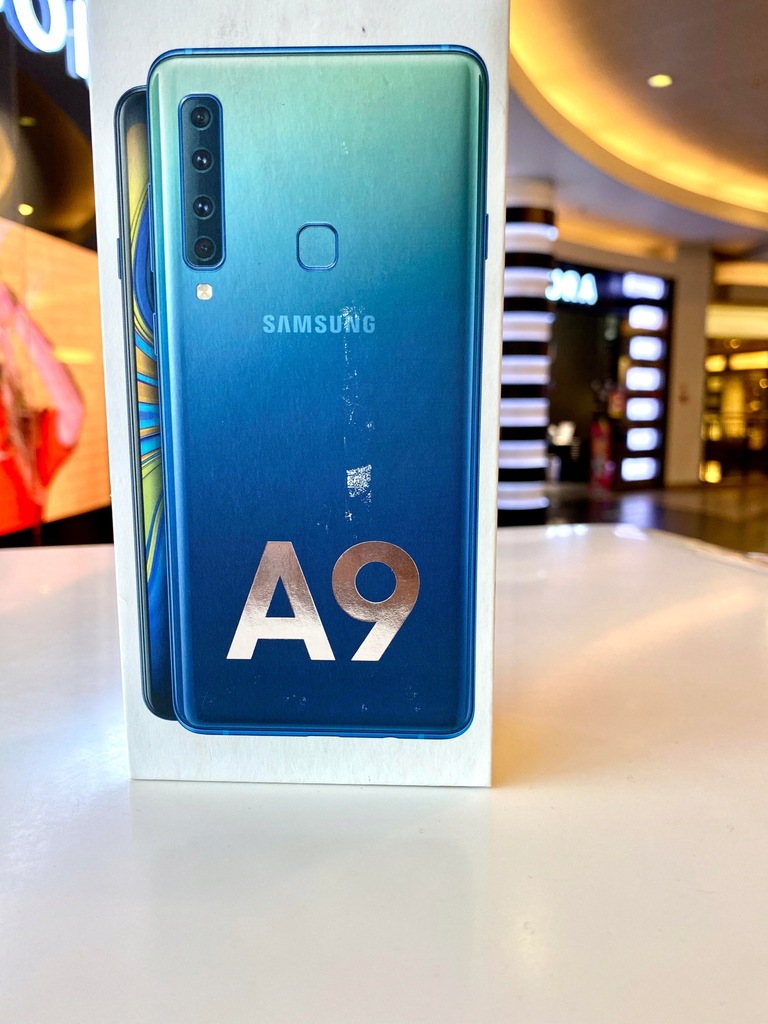 Samsung Galaxy A9 2018 BLUE 1100zł ZŁOTE WAWA