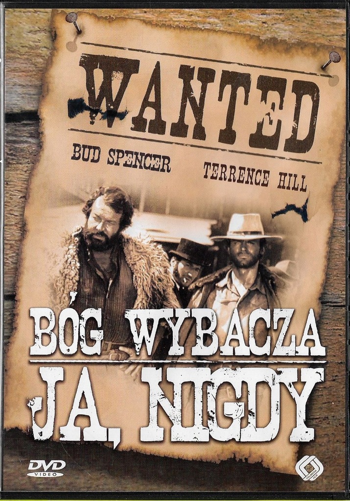 Bóg wybacza ja nigdy / B.Spencer T.Hill DVD UNIKAT