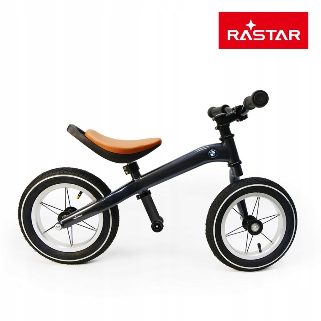 Rowerek Biegowy BMW Rastar dla dzieci + Ekoskóra + Regulacja siodełka + Pom