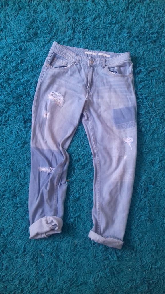 Spodnie jeansowe STRADIVARIUS boyfriend 34 xs 36 s