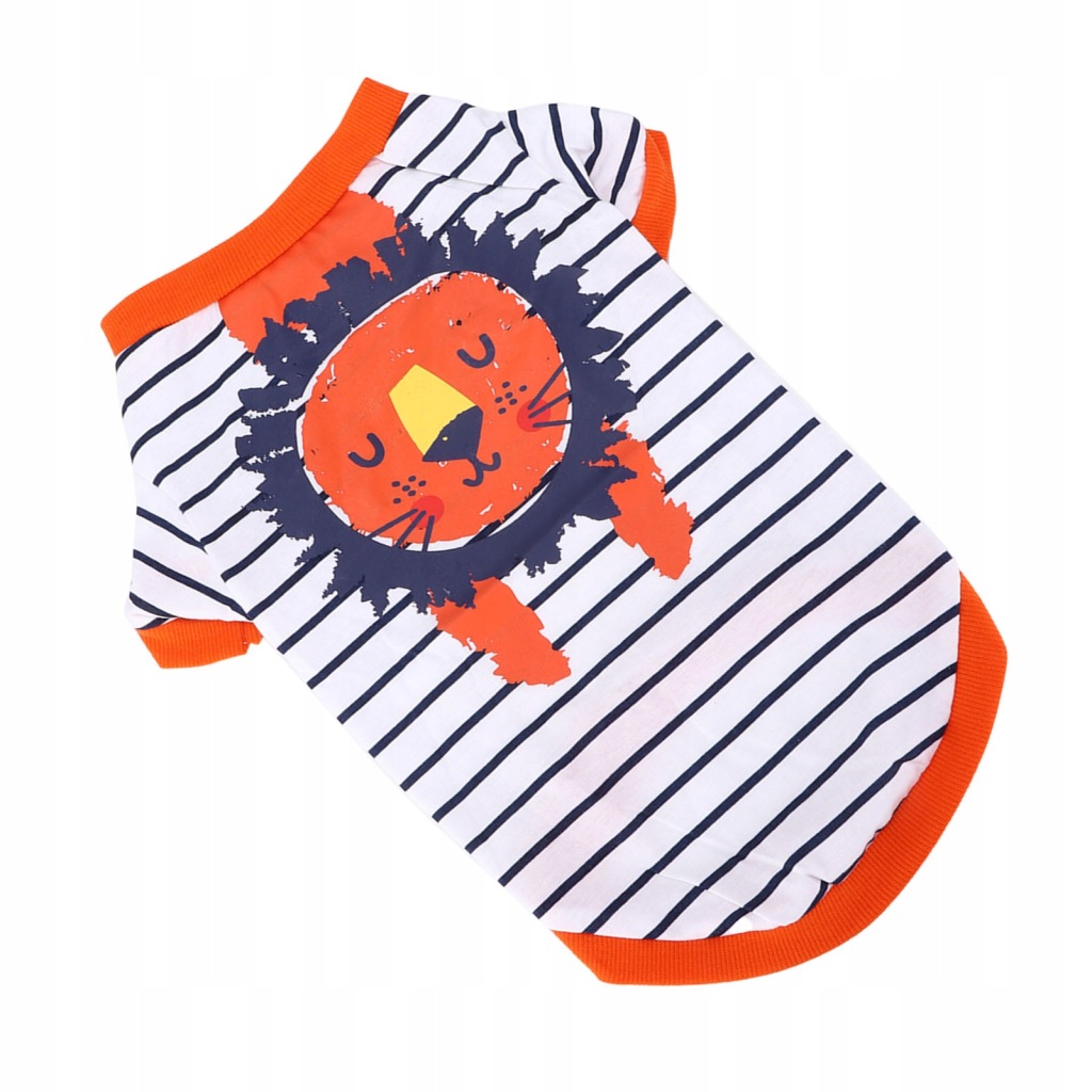 Koszulka dla zwierzaka Bawełniany nadruk w paski