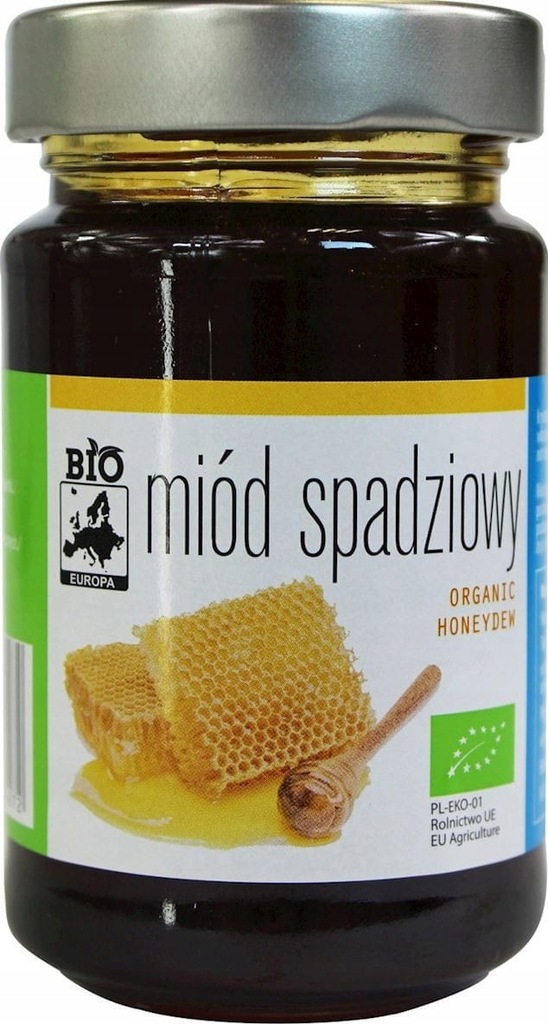 MIÓD SPADZIOWY BIO 300 g - BIO EUROPA