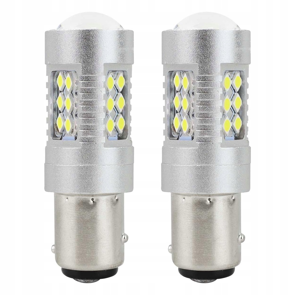 Żarówki LED CANBUS 3030 24SMD 1157 BAY15D P21/5W White 12V/24V