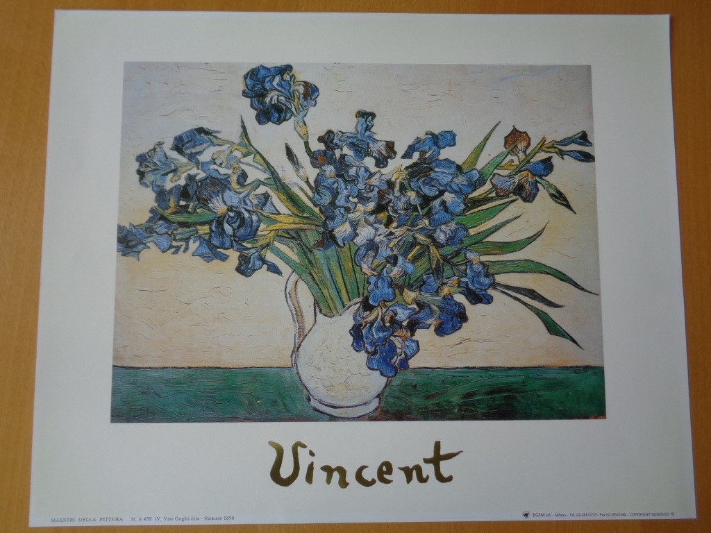 Vincent van Gogh-Irysy w bukiecie