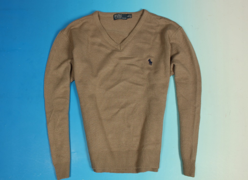 #### RALPH LAUREN - SWETER BAWEŁNIANY - XL ####