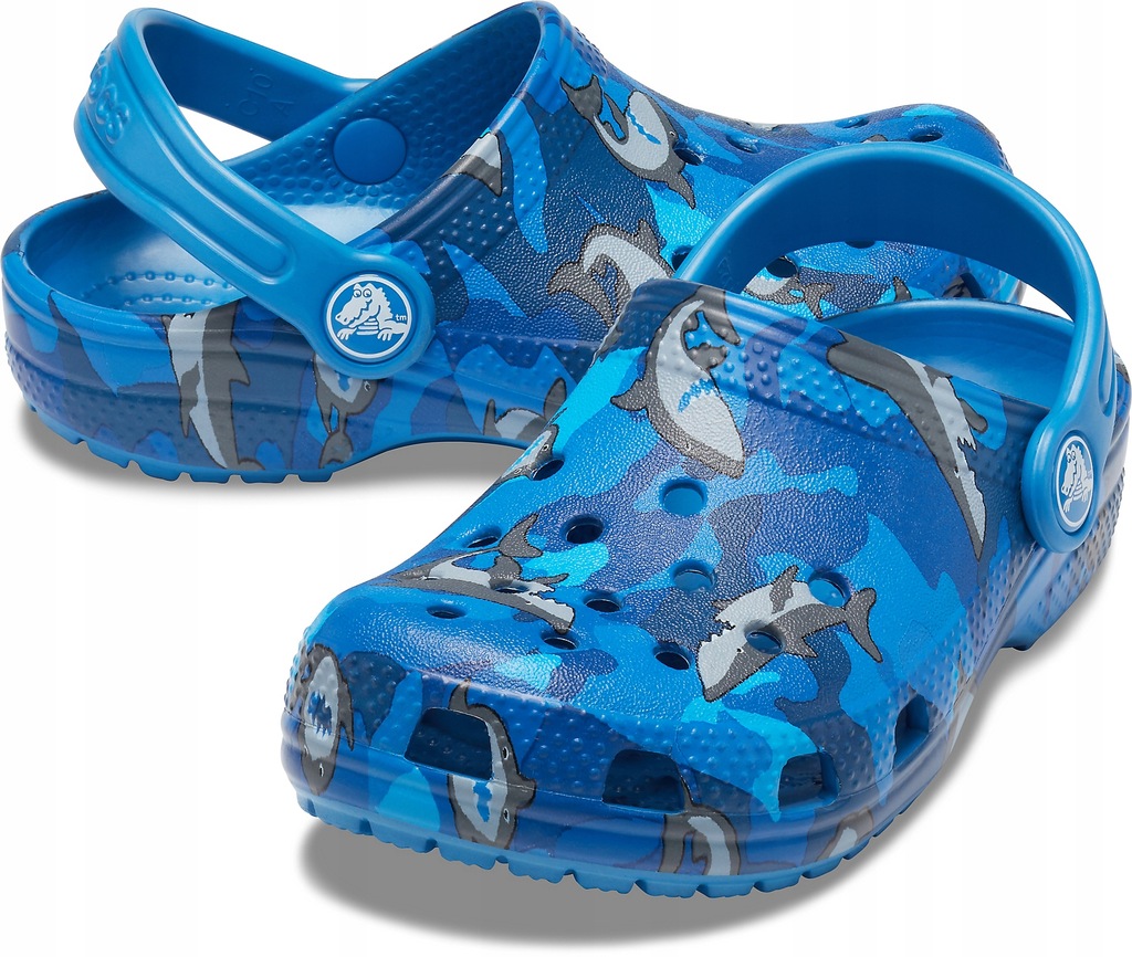 Crocs Classic Shark Clog 206147 J2 33-34