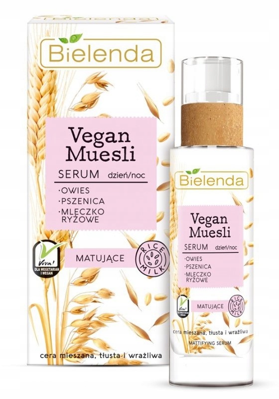 Bielenda Vegan Muesli Serum matujące cera mieszana