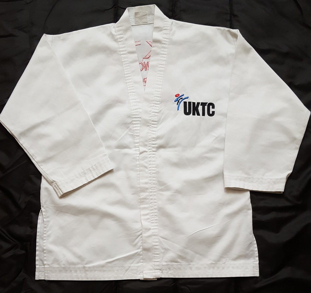 Bluza kimono dobok UKTC 140 cm taekwondo
