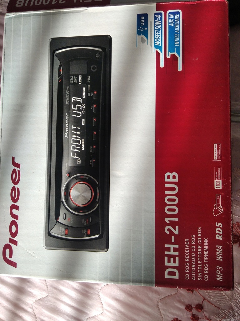 RADIO SAMOCHODOWE PIONEER DEH2100UB 11351583778 oficjalne archiwum