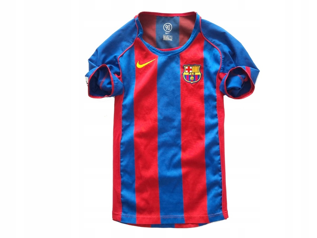 NIKE FC BARCELONA 2004/05 HOME SHIRT KOSZULKA 152 / 158