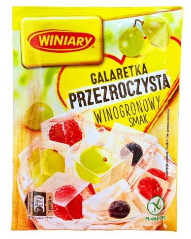 Galaretka Winogronowa PRZEZROCZYSTA Winiary 71g