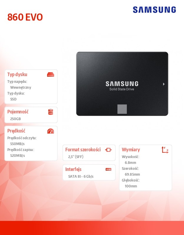 Купить Внутренний SSD-накопитель Samsung 250 ГБ MZ-76E250B/EU: отзывы, фото, характеристики в интерне-магазине Aredi.ru