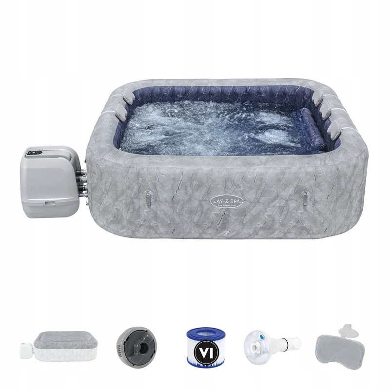 Lay-Z-Spa San Francisco AirJet Jacuzzi WAY