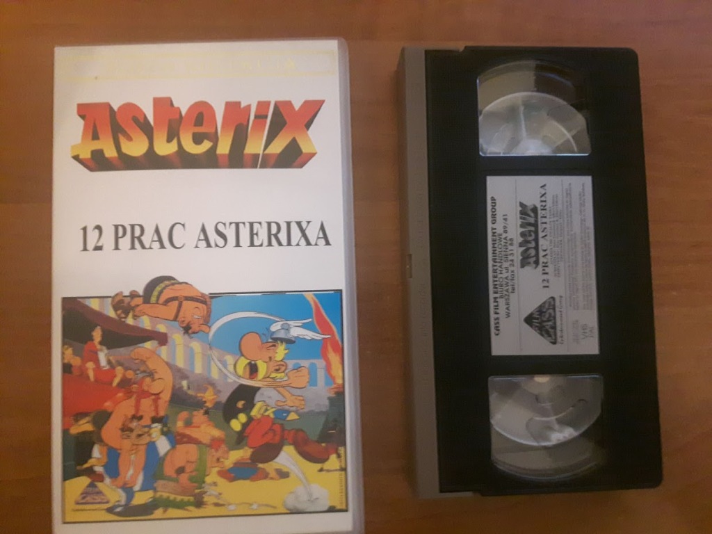 12 PRAC ASTERIXA VHS