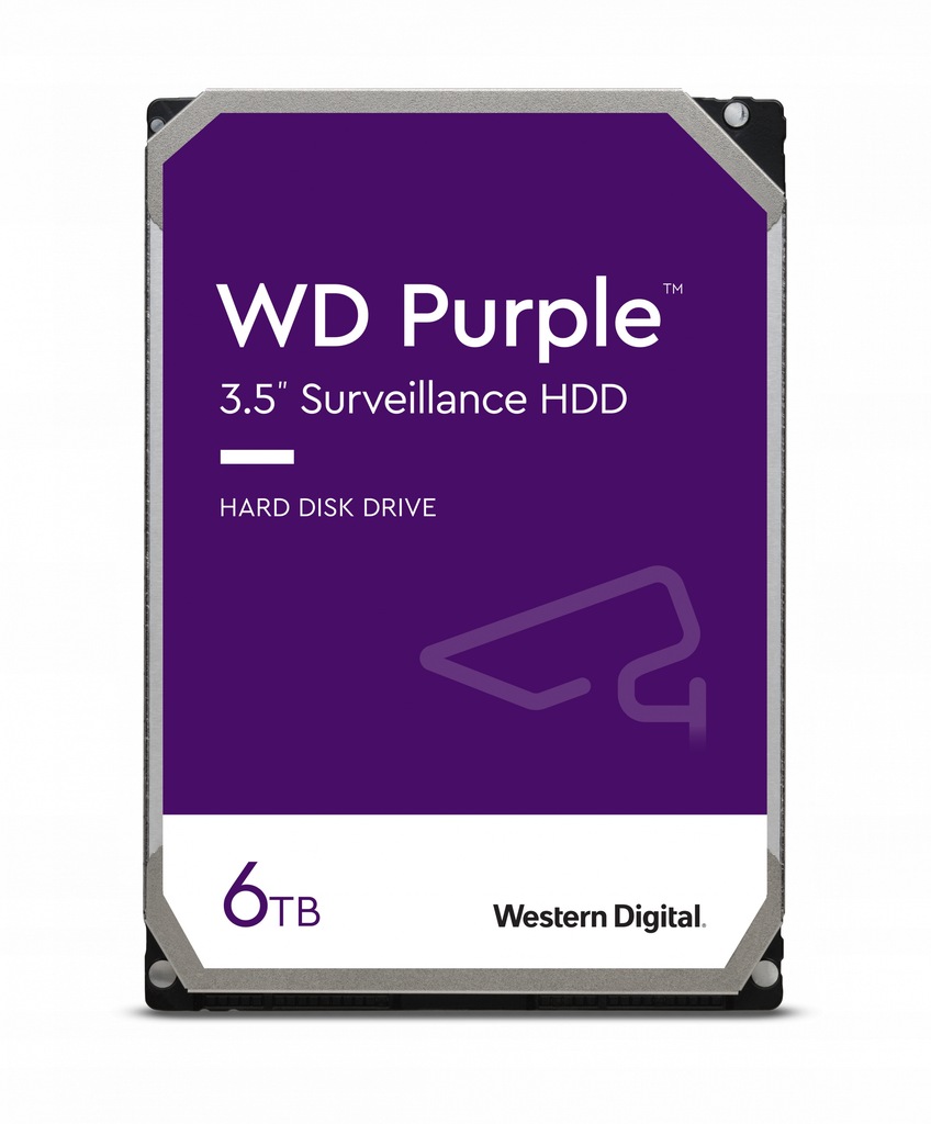 Dysk twardy Western Digital WD Purple 6TB SATA 3,5"