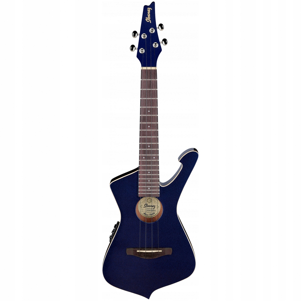 Ibanez UICT10 Iceman Midnight Metallic ukulele