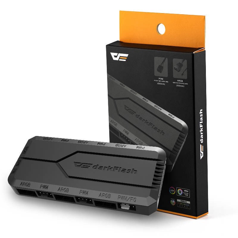 Moduł kontroler RGB PWM do komputera Darkflash RC2