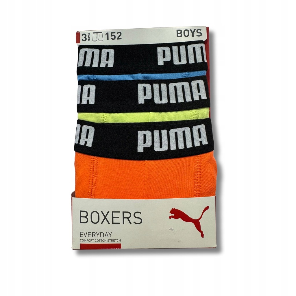 PUMA BOKSERKI BOXER 3-PACK 93580705 r 140