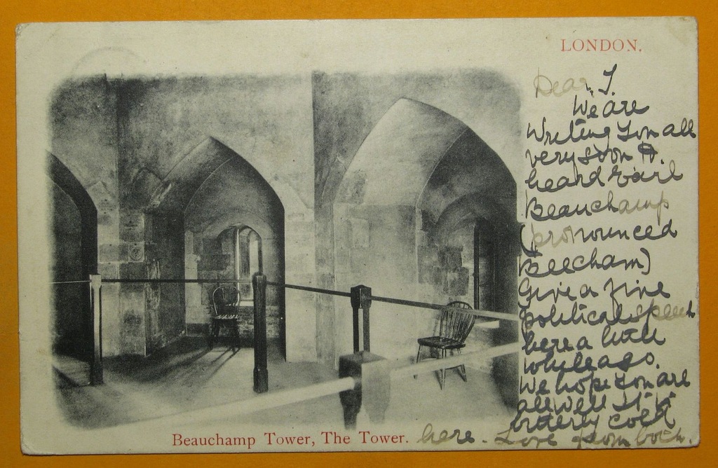 252826, Wlk. Brytania, Londyn, Tower, obieg 1904