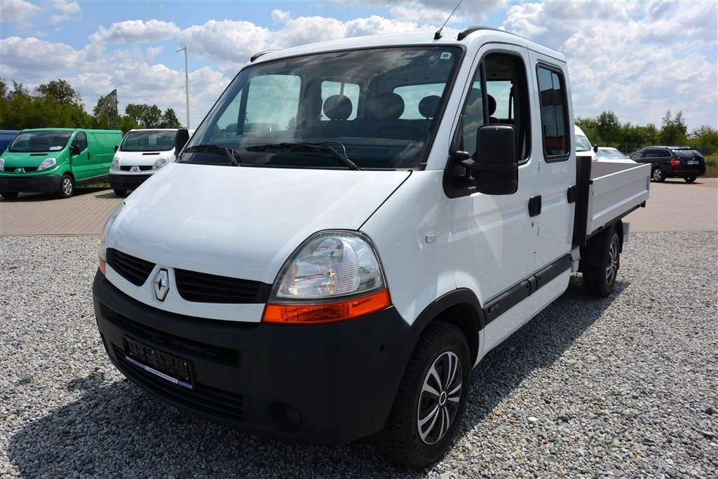 RENAULT MASTER 2.5DCI 120 KONI DOKA 7 OSÓB 213 TYŚ