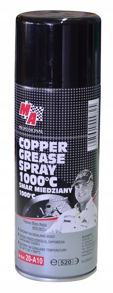 Smar miedziany Cooper Grease w sprayu 400 ml