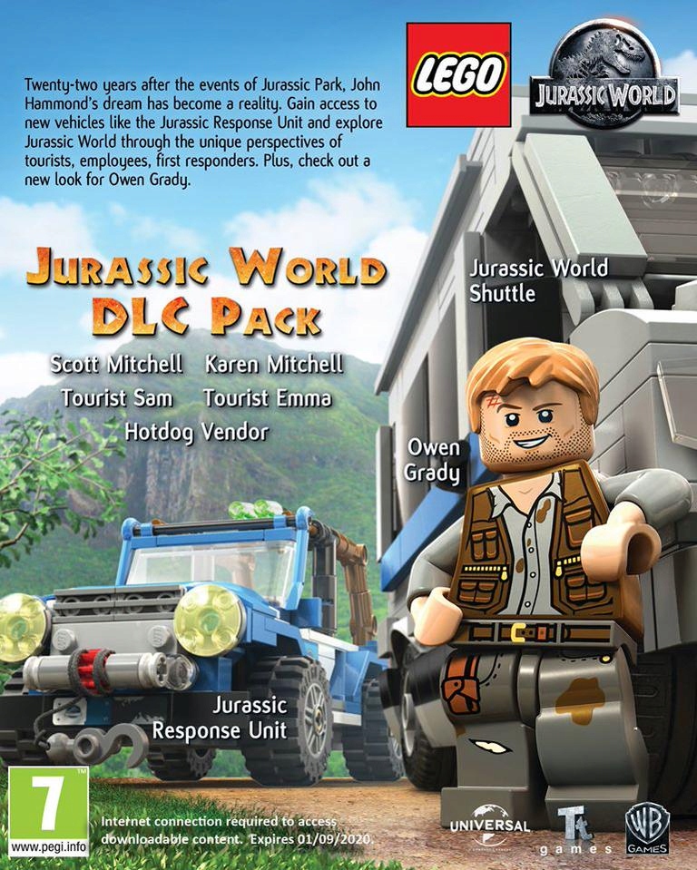 LEGO Jurassic World: Jurassic World DLC Pack Steam