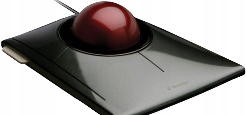 Mysz KENSINGTON Trackball SlimBlade Czarno-Czerwon