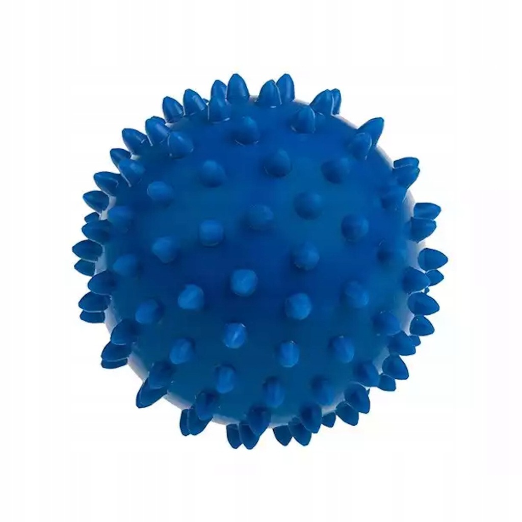 Piłka rehabilitacyjna Jeżyk Timago niebieska, 6 cm