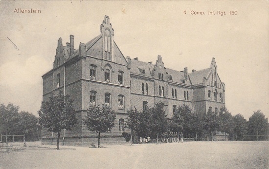 Allenstein- Olsztyn, Kaserne