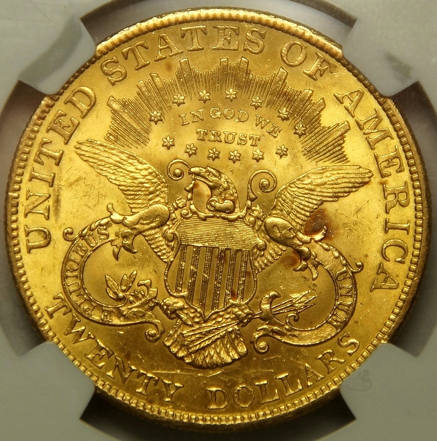 Купить 20 долларов 1904 года США - золото, NGC MS62: отзывы, фото, характеристики в интерне-магазине Aredi.ru