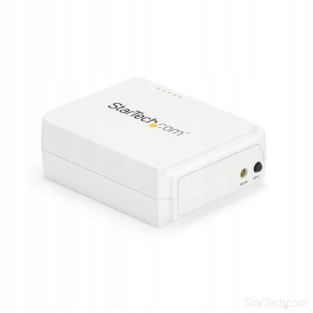 StarTech.com 1 port USB WLAN 802.11 b/g/n serwer druku Ethernet 10/100 Mb/s