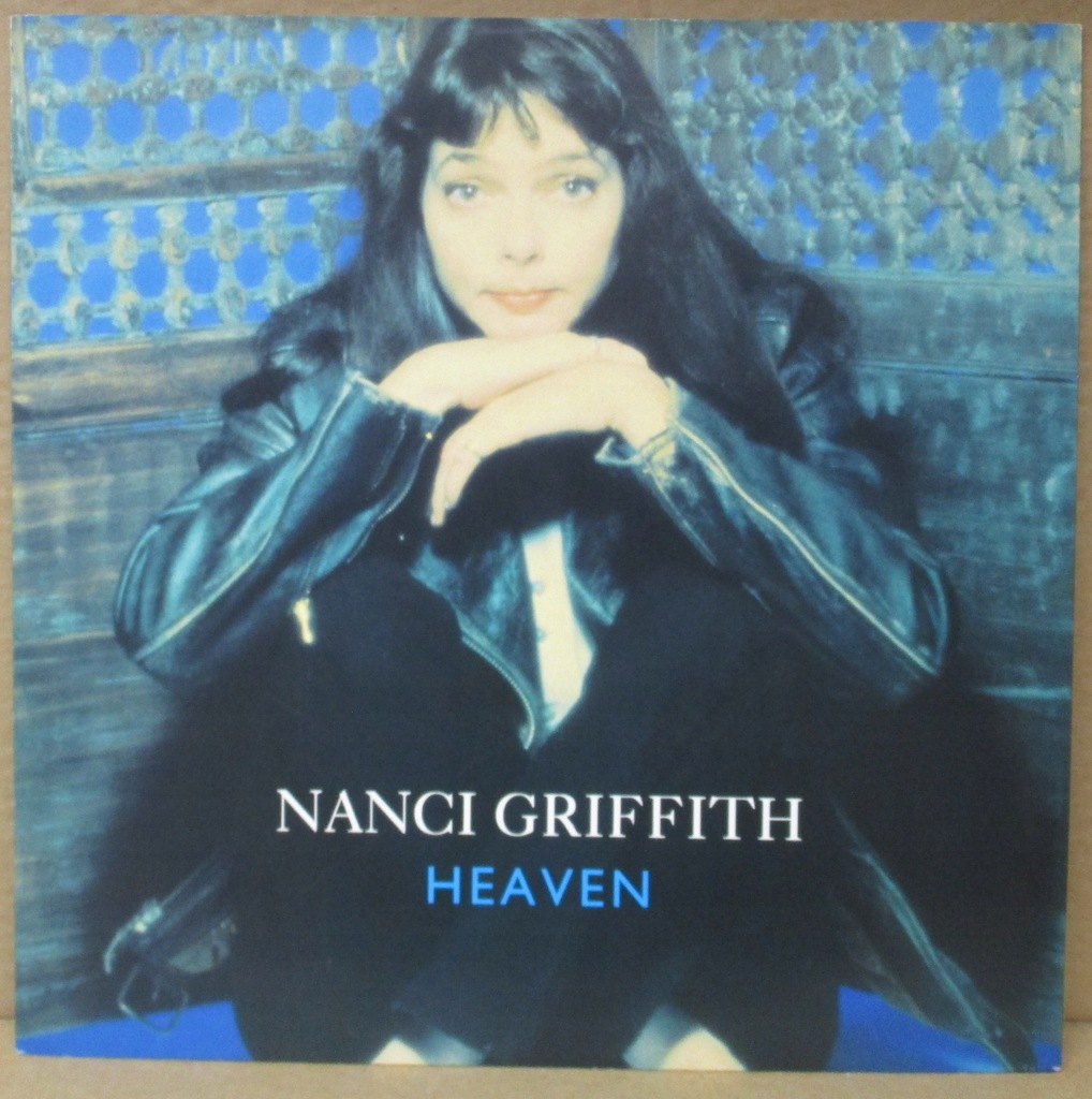 NANCI GRIFFITH HEAVEN 12' SINGIEL 1991 UK VG+